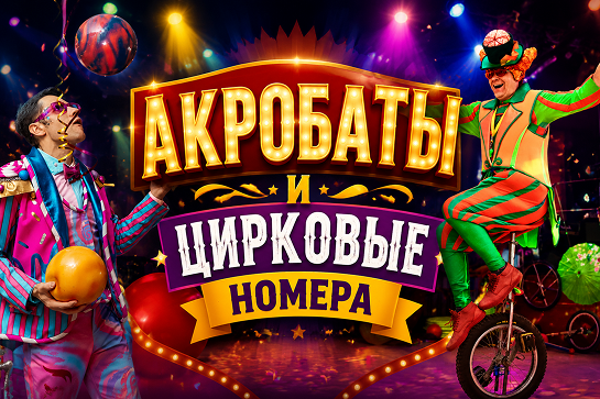 Акробаты и цирковые номера